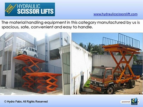 Hydraulic Cars Lift Manufacturer in India