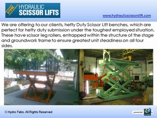 Hydraulic Scissors Lift