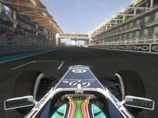 F1 2011 - GP des E.A.U. - Kier vs Webber (2) + Karthikeyan touch!