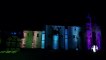 Spectacle son et lumiere 2012 - Abbaye de Maillezais - Les couleurs de la nuit