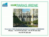 Paras Irene Gurgaon new project Booking Call 9599363363