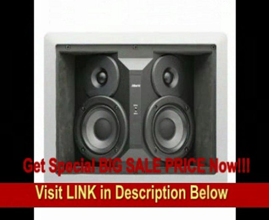 SPECIAL DISCOUNT Atlantic Technology IWTS-14SR-P Dipole/Bipole In-Wall Surround Speakers (Pair, White)