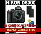 Nikon D5000 Digital SLR Camera w/ 18-55mm VR Lens   UV Filter   16GB Card   (2x) Batteries   Cameta Bonus Accessory Kit  REVIEW