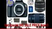 Canon EOS Rebel T3 12.2 MP CMO MP CMOS Digital SLR Camera with EF-S 18-55mm f/3.5-5.6 IS II Zoom Lens & EF 75-300mm f/4-5.6 III Telephoto Zoom Lens + 16GB Deluxe Accessory Kit FOR SALE