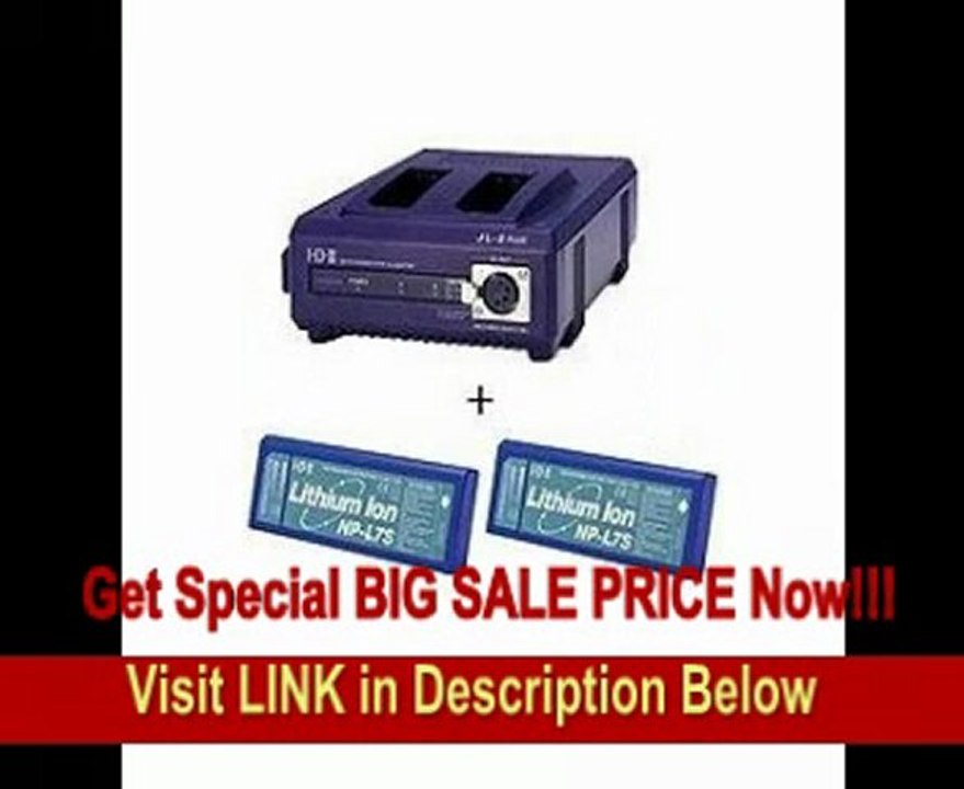 BEST PRICE IDX NP-L7S Starter Kit with One JL-2Plus Multi-format Charger/Power Supply, Two NP-L7S 71 WH Lithium-ion 14.8 volt Batteries