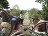 Battambang,  le train bambou