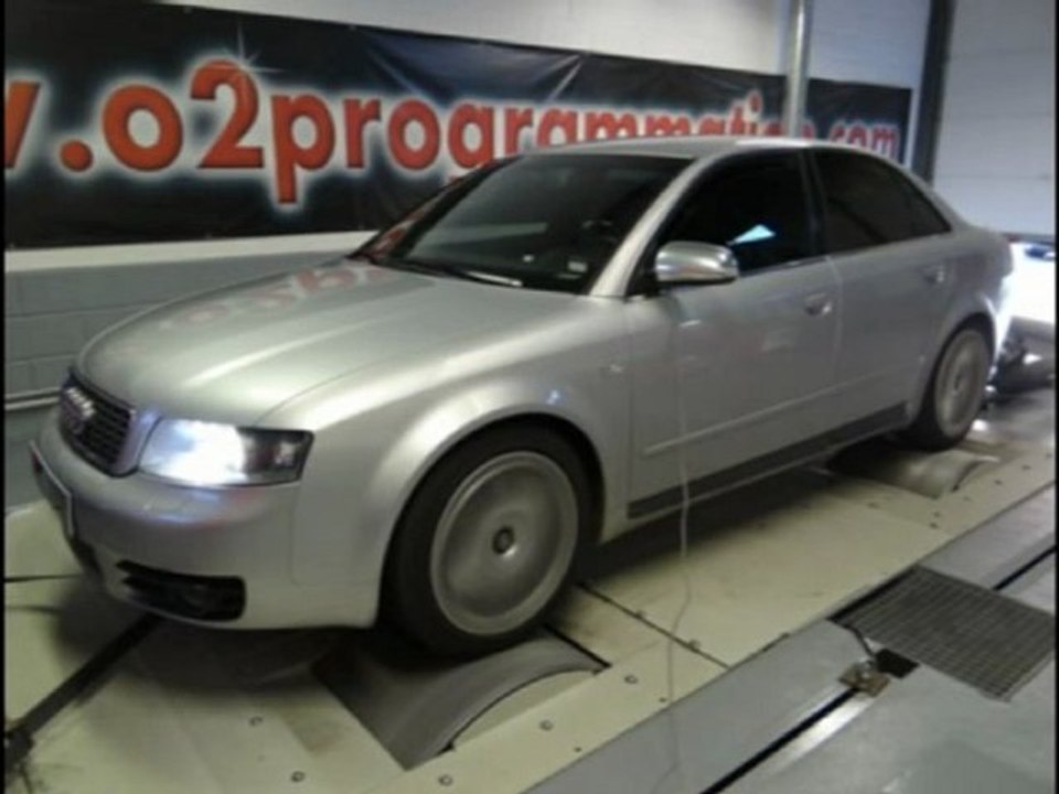 Audi S4 B6 V8 2003 ::: o2programmation ::: reprogrammation moteur 276@296ch S.L. off