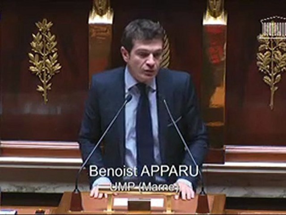 Benoist Apparu : Intervention à l'Assemblée Nationale sur le budget de l'enseignement scolaire dans le cadre du PLF2013  (08/11/12)