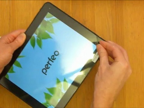 Perfeo 9706-IPS - Распаковка, первое включение