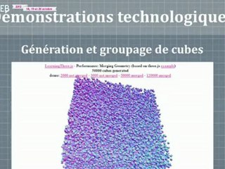 WebGL, la 3D, c'est maintenant dans votre navigateur par Stéphane Verdier