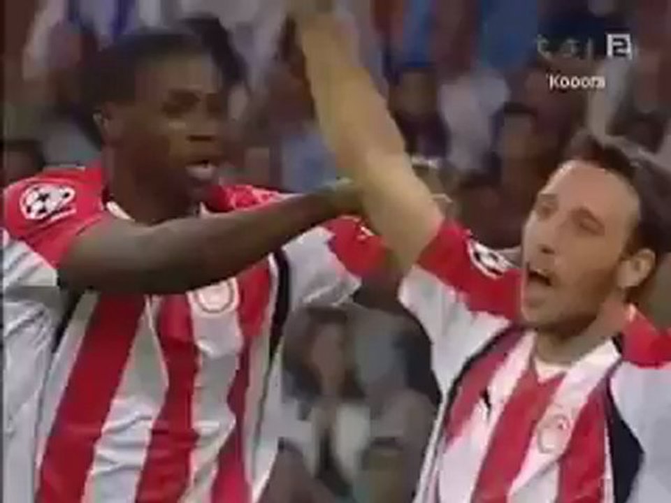 Ρεάλ Μαδρίτης - Ολυμπιακός 2-1 (Γκολ Καφέ 2005-06)