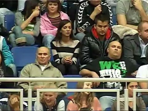 Mecz OKK Sokół - MKS Polonia Warszawa 3-11-2012 Ostrów Mazowiecka