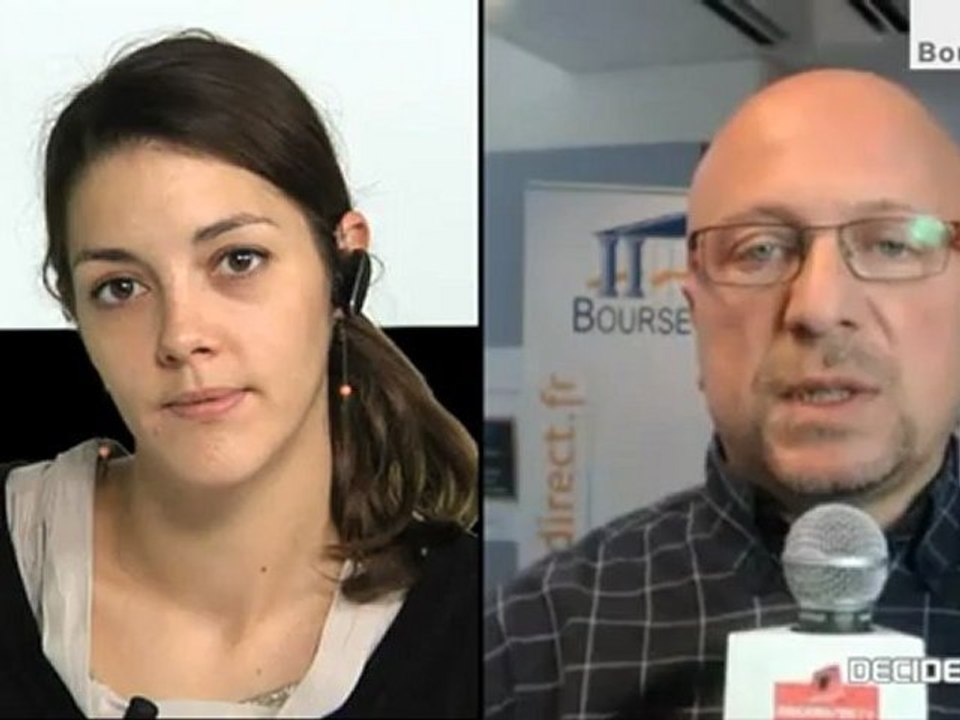 08/11 : Les Experts de Bourse Direct dans l'émission "Duplex Bourse" sur Decideurs TV