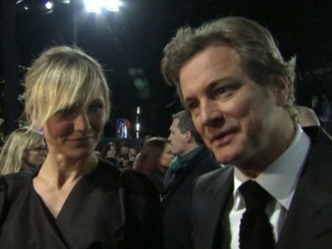 Colin Firth and Cameron Diaz shine at London premiere of 'Gambit'