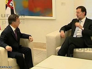 Rajoy recibe al presidente de Ceuta