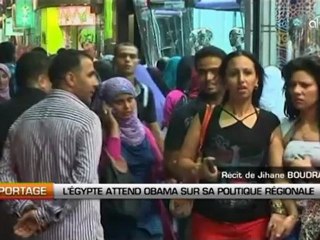 L’Egypte attend Obama sur sa politique régionale