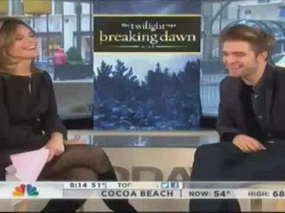 Роберт на шоу Today (русские субтитры)