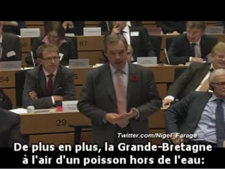 Nigel Farage - Mme Merkel, dites à Cameron qu'il est temps de quitter l'UE