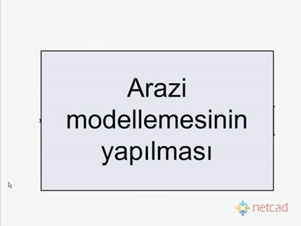 03_ARAZI_MODELININ_OLUSTURULMASI