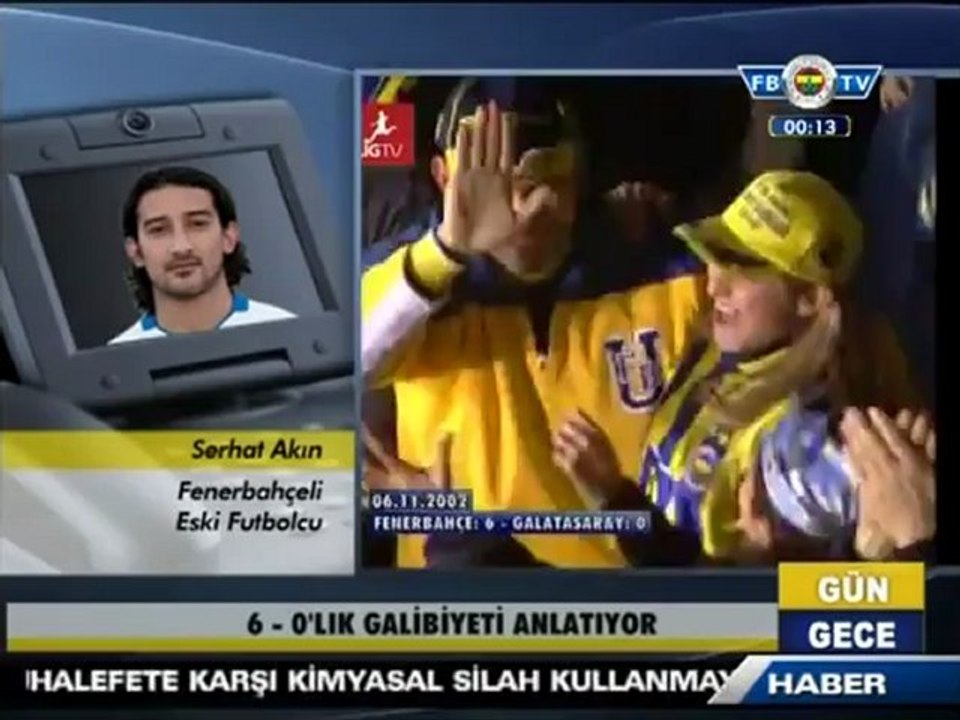 6 Kasım 2012 10.Yıl Dönümünde Serhat Akın Telefon Bağlantısı