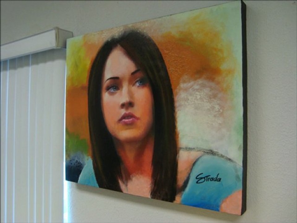 Dibujos, Retratos al Pastel y Pinturas de Ruben Strada