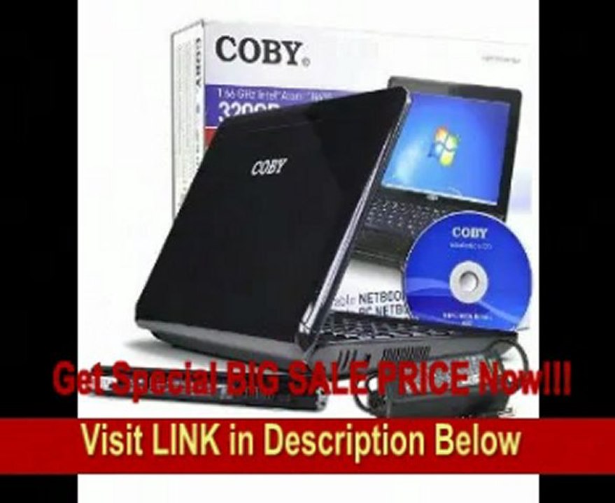 [FOR SALE] Coby NBPC1023 Atom N455 1.66GHz 1GB 320GB 10 Netbook Windows 7 Starter w/Webcam (Black)
