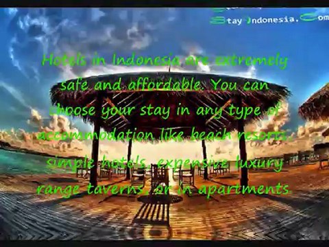 Interesting Tourist Attractions and Hotels in Indonesia