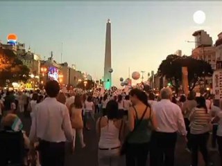 Argentine: manifestation contre Cristina Kirchner