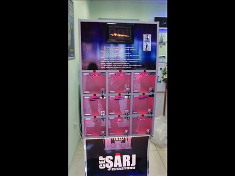 şarj istasyonu şarj cihazı çoklu şarj aleti para ile çaışan şarj cihazı cep şarj