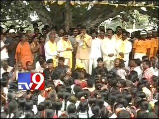 Chandrababu padayatra in Rangareddy