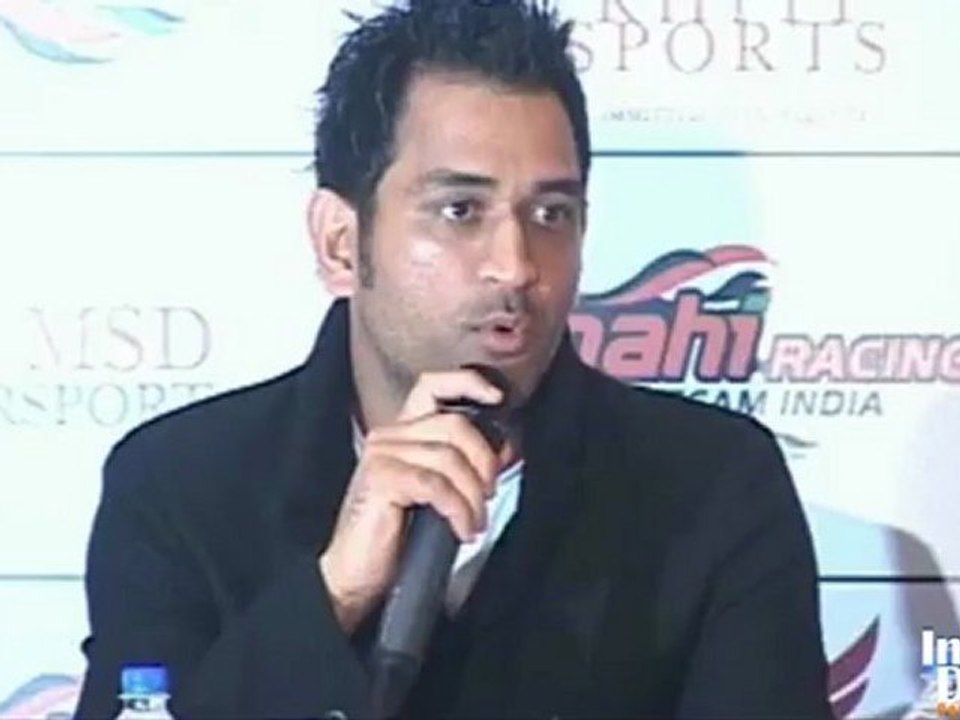 'Mahi Racing Team India' - MS Dhoni's Interview