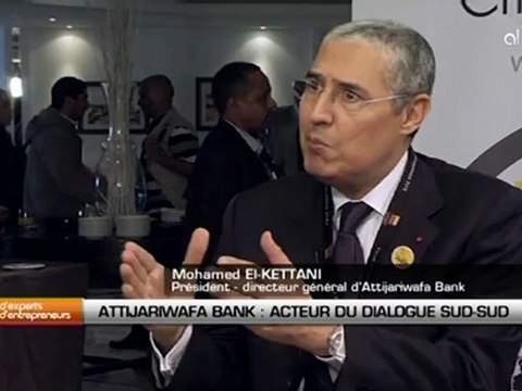 Mohamed El Kettani, président directeur-général du groupe Attijariwafa Bank