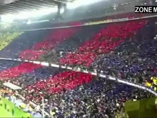 Ambiance extraordinaire au Camp Nou - Barcelona