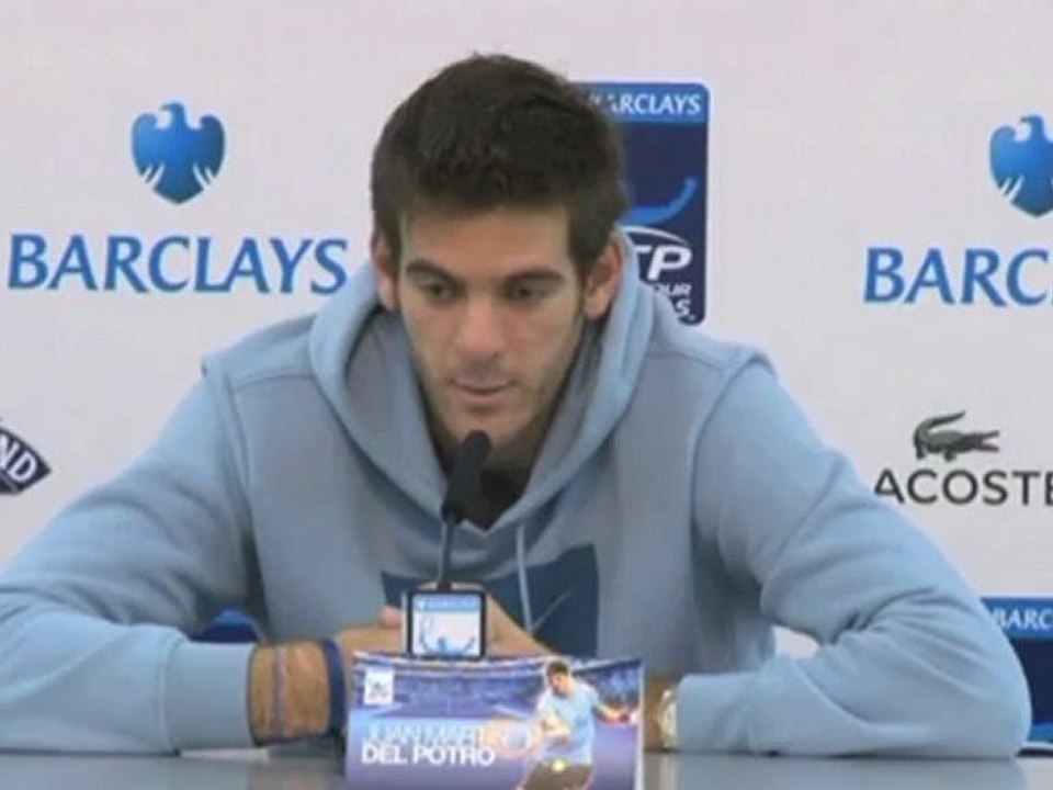London: Del Potro: 'Ein Vergnügen gegen Federer zu spielen'