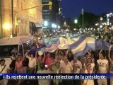 Les Argentins manifestent contre Cristina Kirchner