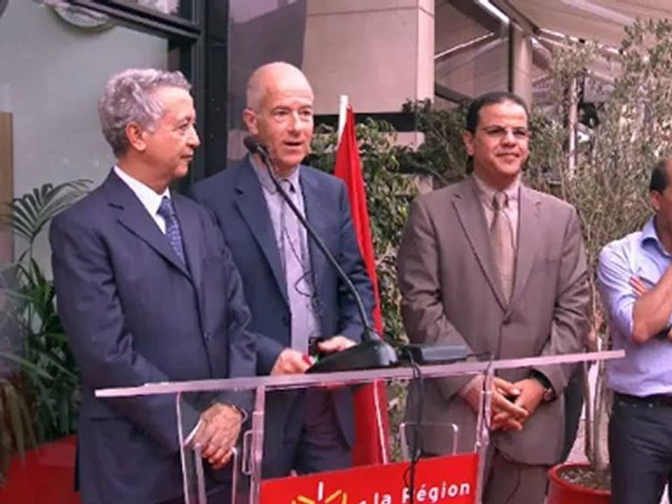 Inauguration de la Maison de la Région Languedoc-Roussillon de Casablanca