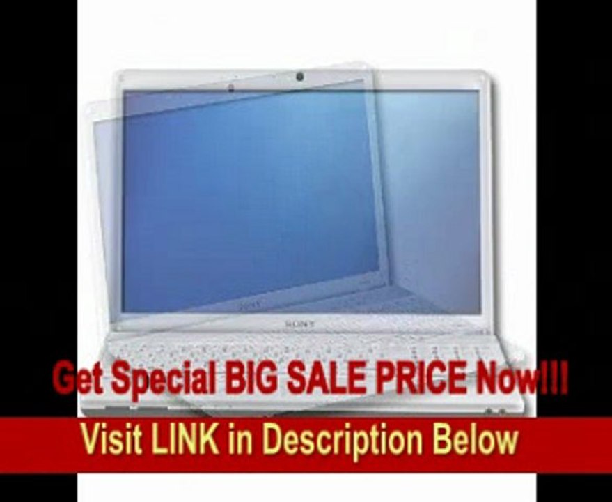 BEST PRICE Sony Silvery White 15.5 VAIO VPCEB11FM/WI Intel Core i3 Laptop 4GB Notebook 320GB Computer PC