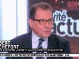 Robert Rochefort, invité de La Matinale sur Canal+ - 091112