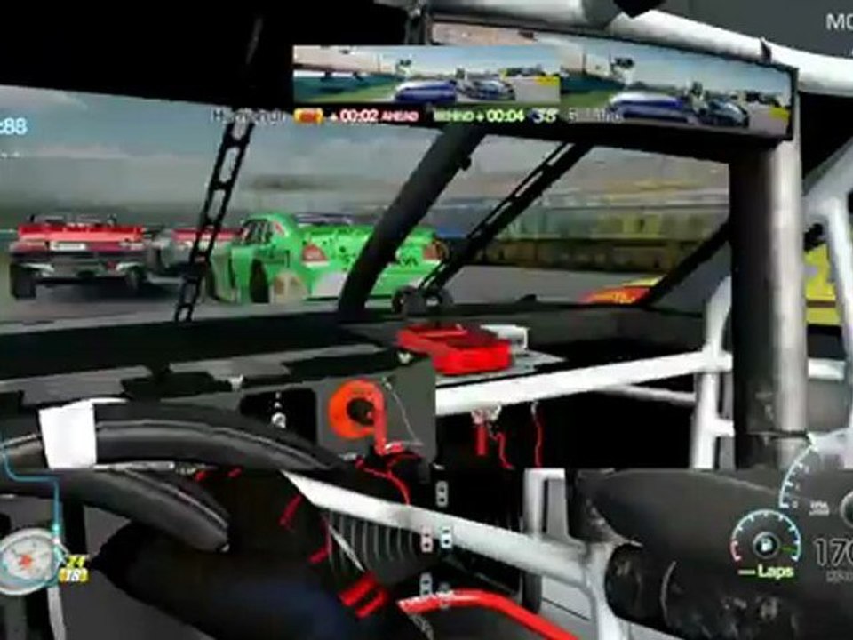 NASCAR Inside Line -  Watkins Glen Race Gameplay
