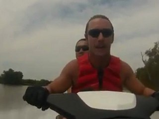 Must Watch - Jet Ski Crashes into Mangroves at 90kph