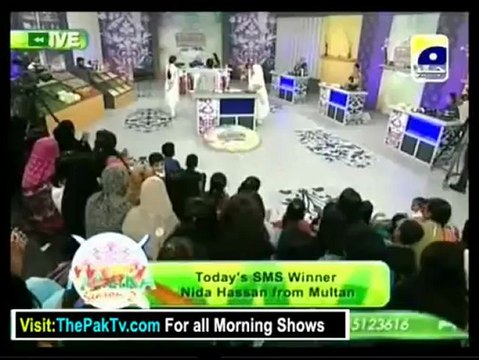 Utho Jago Pakistan With Dr Shaista - 9th November 2012 - Part 4