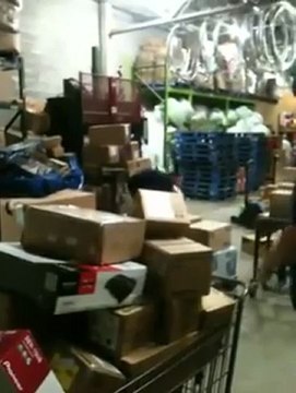 Des employés Walmart lancent des iPads