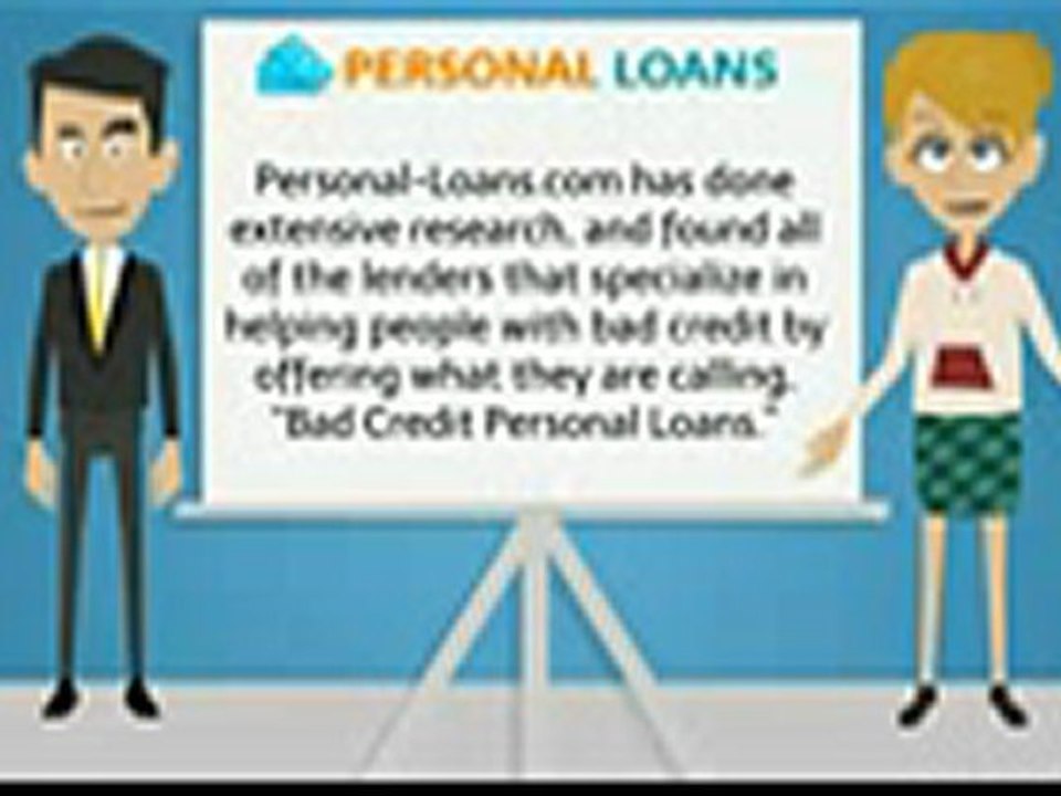 Bad Credit Personal Loans Information at Personal-Loans.com - YouTube