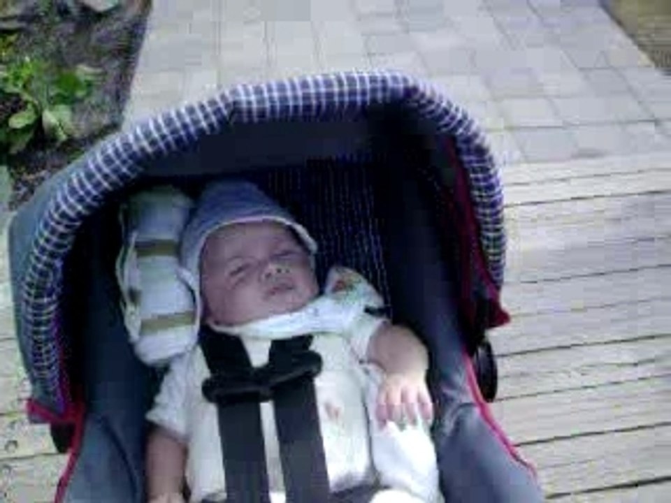 Elliot à l'Aquarium de Québec