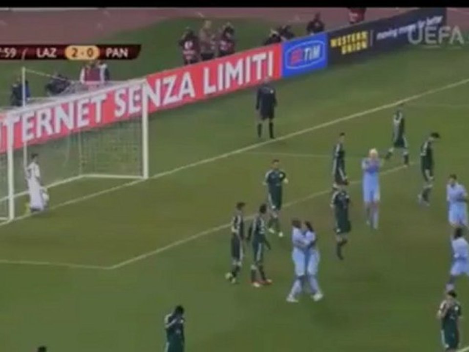 Lazio 3-0 Panathinaikos [UEFA Europa League 2012] 08/11/12