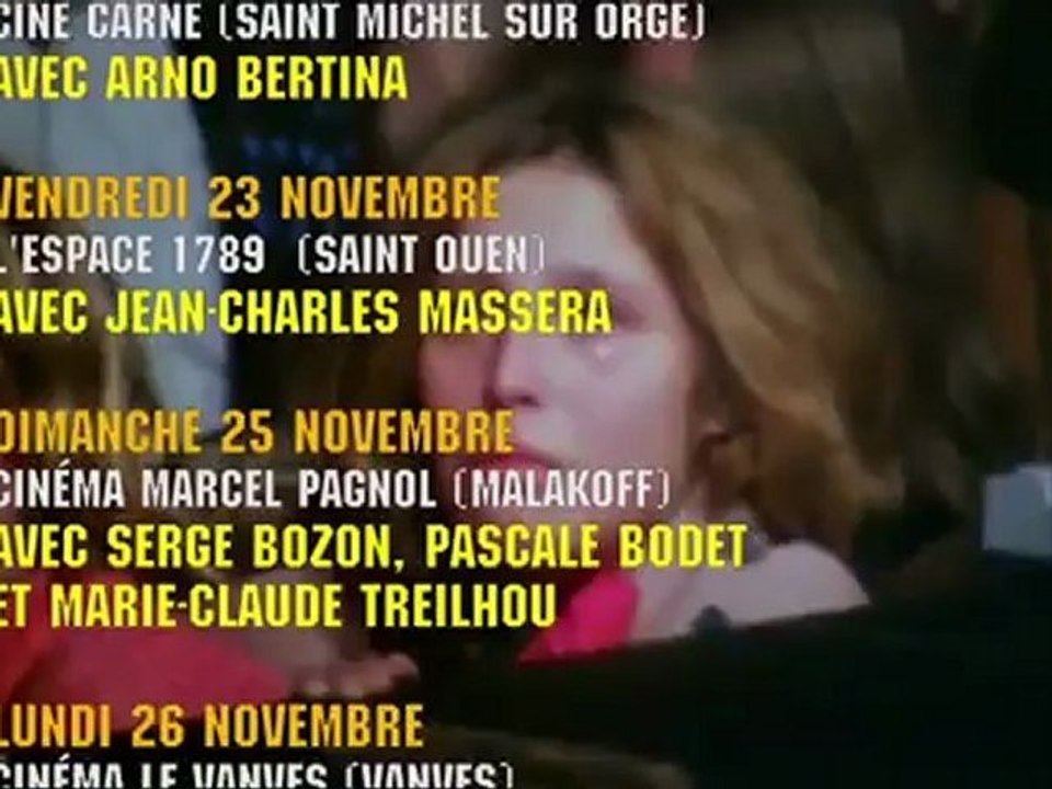 Film-annonce "FILMER LA MUSIQUE : ECRITURE, MUSIQUE, CINEMA" - Mois du Documentaire 2012 (ACRIF)