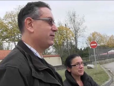 J-1 avant le dynamitage de la centrale EDF d'Alb