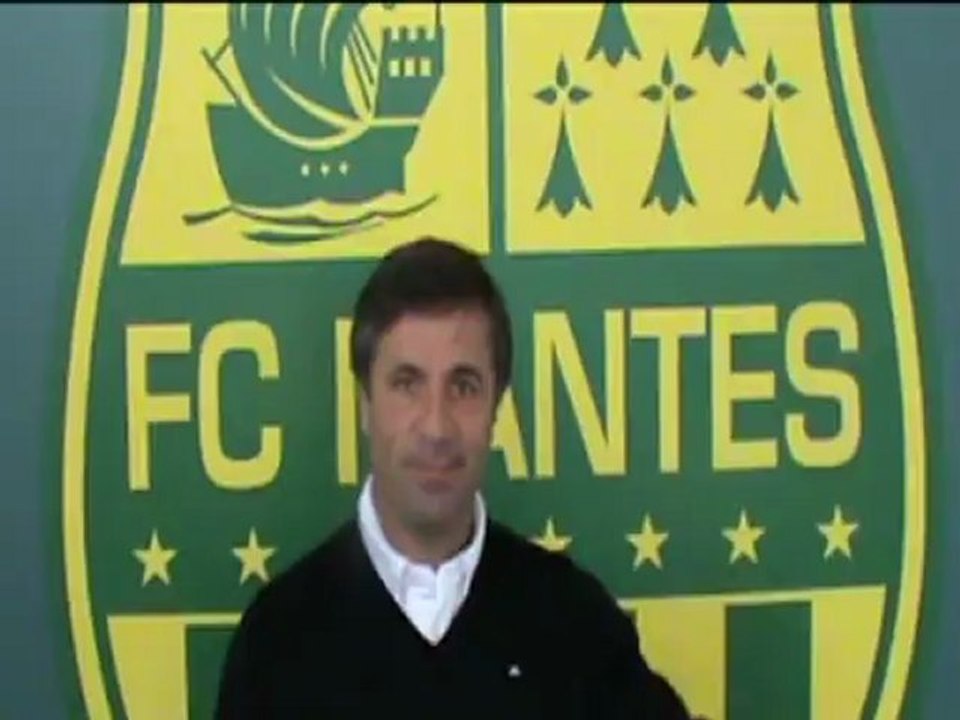 Message de Loïc AMISSE le parrain du CSPFCN