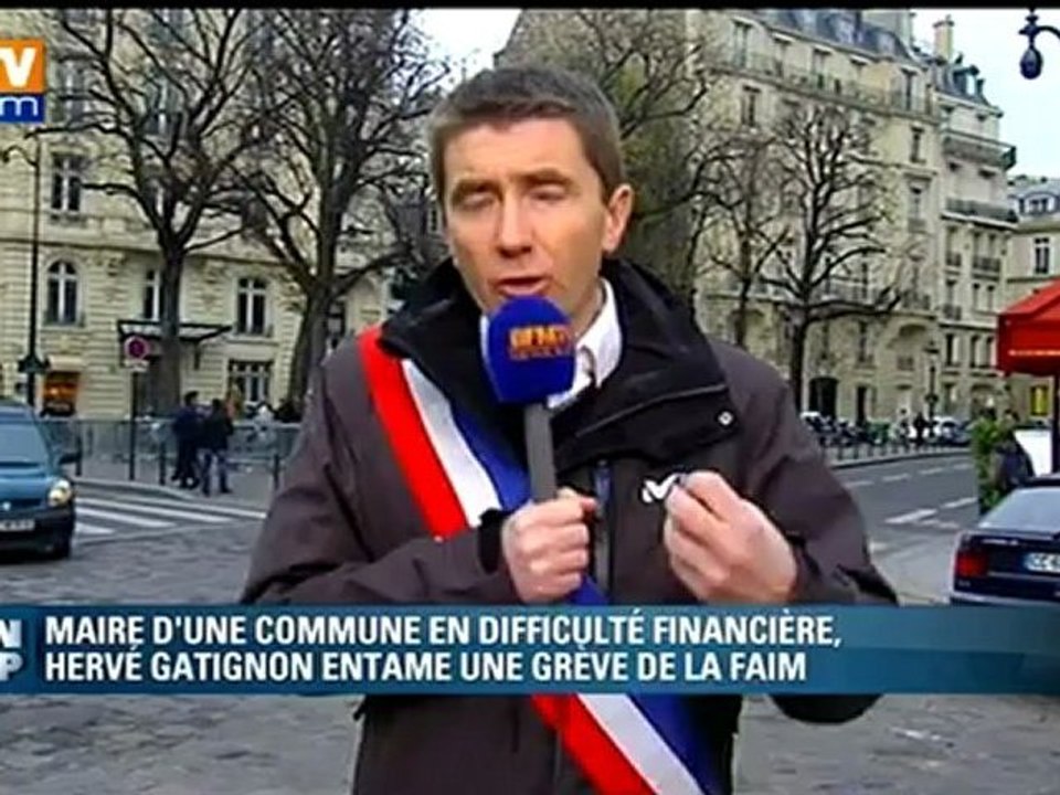 Info BFMTV - le maire de Sevran entame une grève de la faim