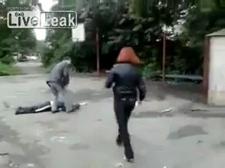 Yediği Yumruk Adamı Böyle Bayılttı